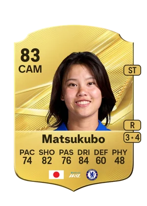 Matsukubo - 83 - Rare EA FC 27 card