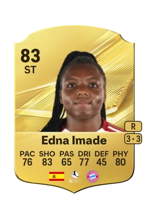 Edna Imade - 83 - Rare EA FC 27 card