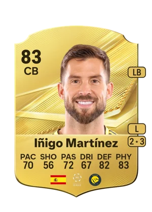 Iñigo Martínez - 83 - Rare EA FC 27 card