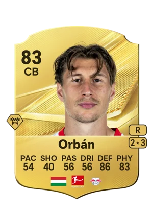 Orbán - 83 - Rare EA FC 27 card