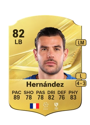 Hernández - 82 - Rare EA FC 27 card