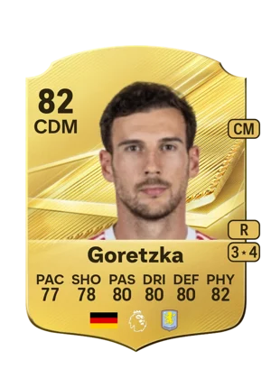 Goretzka - 82 - Rare EA FC 27 card