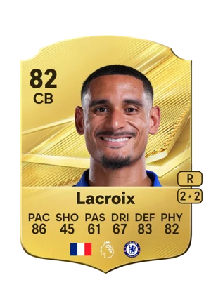 Lacroix - 82 - Rare EA FC 27 card