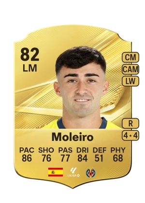 Moleiro - 82 - Rare EA FC 27 card