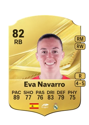Eva Navarro - 82 - Rare EA FC 27 card