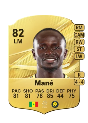 Mané - 82 - Rare EA FC 27 card