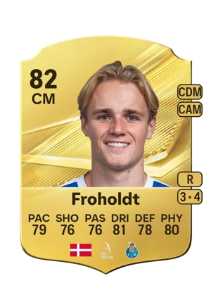 Froholdt - 82 - Rare EA FC 27 card