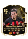 Miguel Gutiérrez - 82 - Team of the week