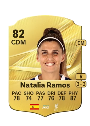 Natalia Ramos - 82 - Rare EA FC 27 card