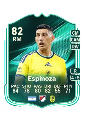 Espinoza - 82 - Squad Foundations EA FC 27 card