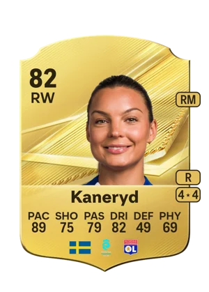 Kaneryd - 82 - Rare EA FC 27 card