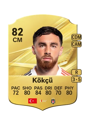 Kökçü - 82 - Rare EA FC 27 card