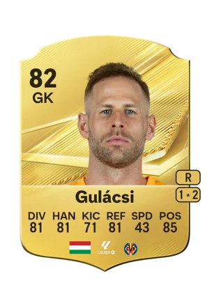 Gulácsi - 82 - Rare EA FC 27 card