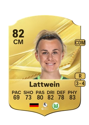 Lattwein - 82 - Rare EA FC 27 card