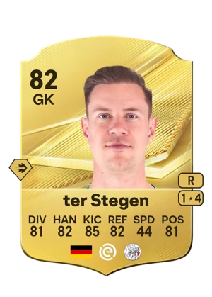 ter Stegen - 82 - Rare EA FC 27 card
