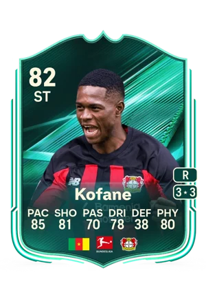 Kofane - 82 - Squad Foundations EA FC 27 card