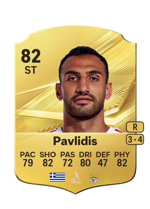 Pavlidis - 82 - Rare EA FC 27 card