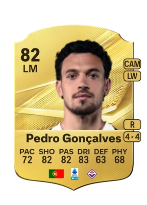 Pedro Gonçalves - 82 - Rare EA FC 27 card