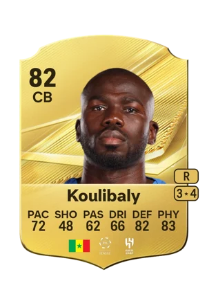 Koulibaly - 82 - Rare EA FC 27 card