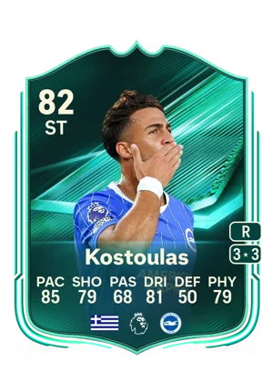 Kostoulas - 82 - Squad Foundations EA FC 27 card