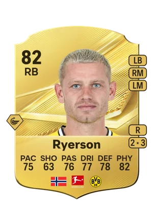Ryerson - 82 - Rare EA FC 27 card