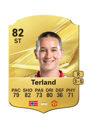 Terland - 82 - Rare EA FC 27 card