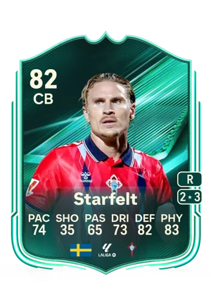 Starfelt - 82 - Squad Foundations EA FC 27 card