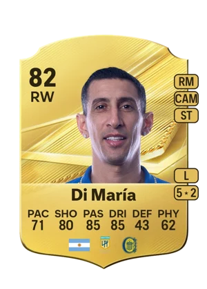 Di María - 82 - Rare EA FC 27 card