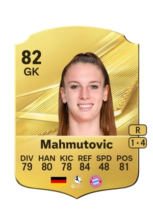 Mahmutovic - 82 - Rare EA FC 27 card