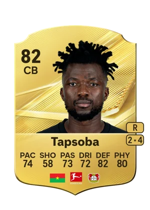 Tapsoba - 82 - Rare EA FC 27 card