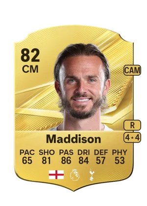 Maddison - 82 - Rare EA FC 27 card