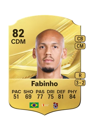 Fabinho - 82 - Rare EA FC 27 card