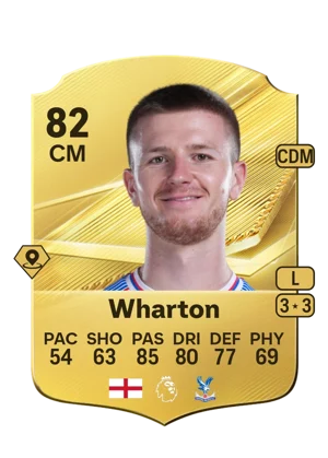 Wharton - 82 - Rare EA FC 27 card