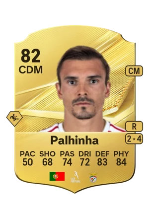 Palhinha - 82 - Rare EA FC 27 card