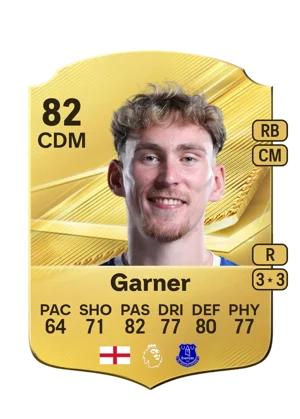 Garner - 82 - Rare EA FC 27 card