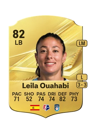 Leila Ouahabi - 82 - Rare EA FC 27 card
