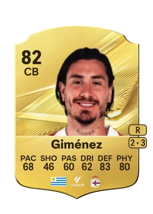Giménez - 82 - Rare EA FC 27 card