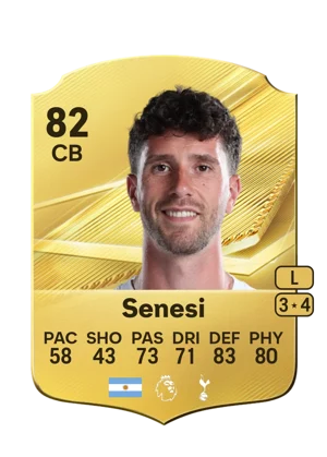 Senesi - 82 - Rare EA FC 27 card