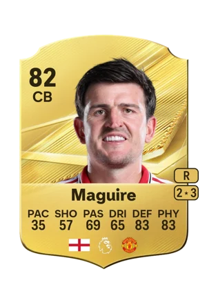 Maguire - 82 - Rare EA FC 27 card