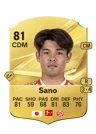 Sano - 81 - Rare