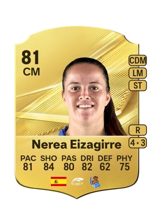 Nerea Eizagirre - 81 - Rare EA FC 27 card