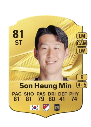 Son Heung Min - 81 - Rare EA FC 27 card