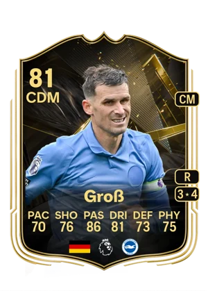 Groß - 81 - Team of the week EA FC 27 card