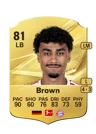 Brown - 81 - Rare