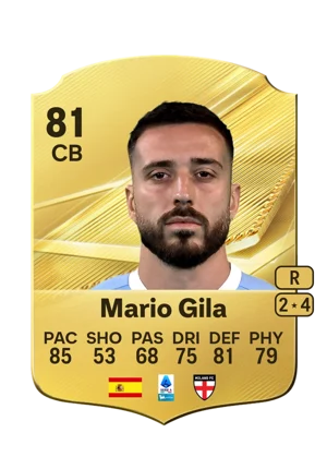 Mario Gila - 81 - Rare EA FC 27 card