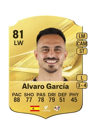Álvaro García - 81 - Rare EA FC 27 card