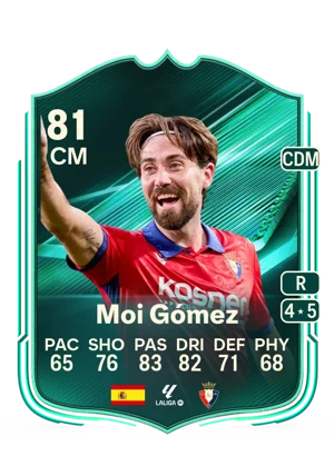 Moi Gómez - 81 - Squad Foundations EA FC 27 card