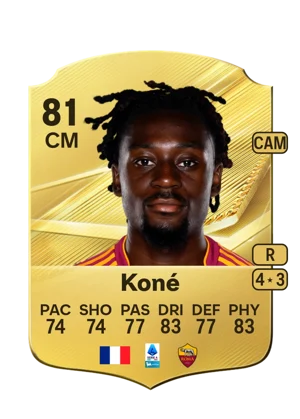 Koné - 81 - Rare EA FC 27 card