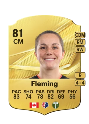 Fleming - 81 - Rare EA FC 27 card
