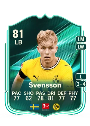 Svensson - 81 - Squad Foundations EA FC 27 card